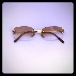 Women’s Cartier tinted sunglasses